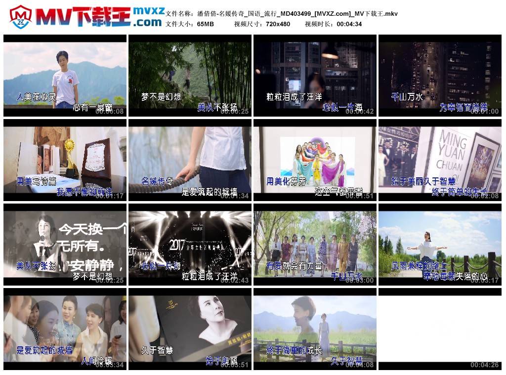 潘倩倩-名媛传奇_国语_流行_MD403499